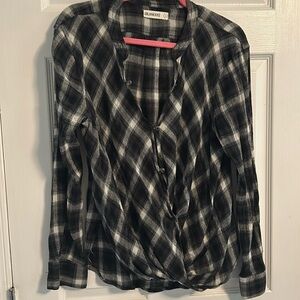 BLANK NYC  plaid top